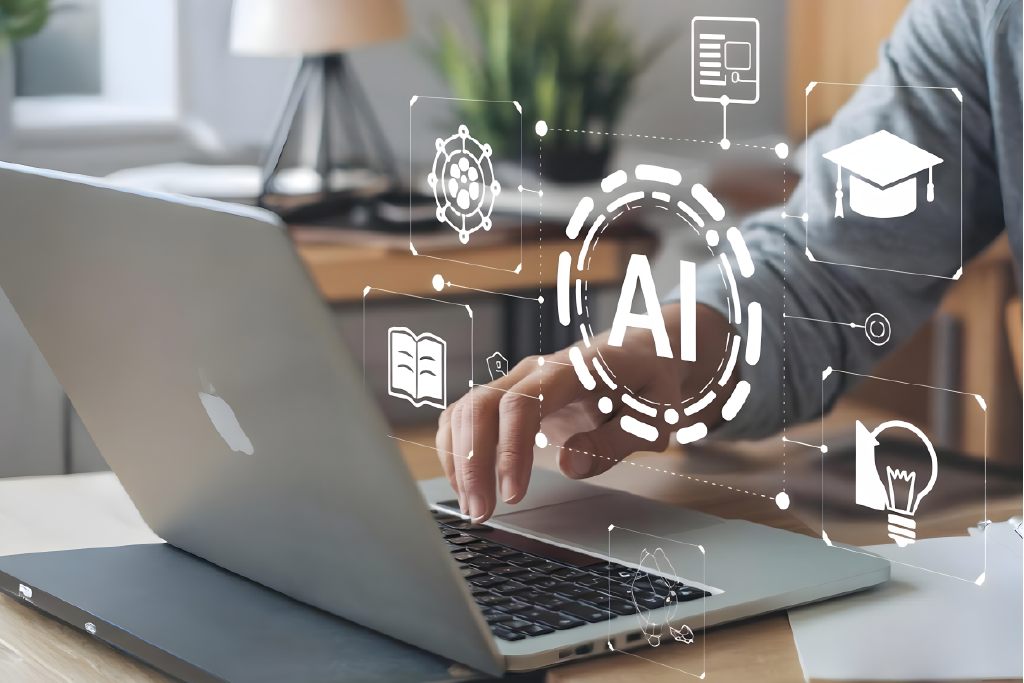 AI Basic course overview and artificial intelligence learning graphic – GAP2Growth