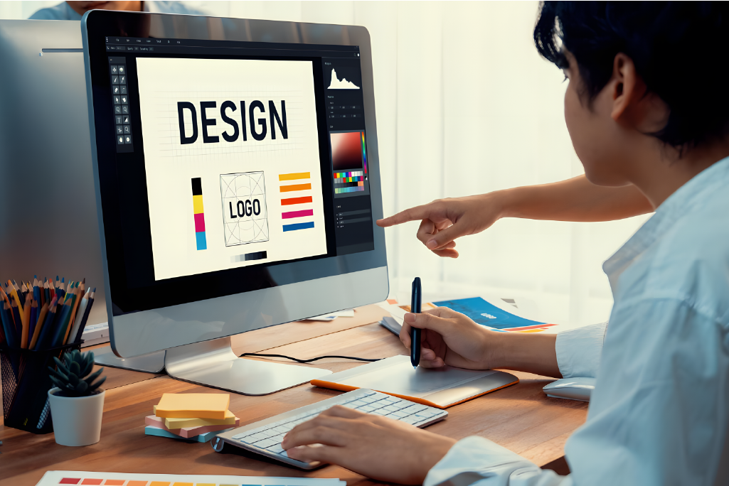 Graphic Design course workspace and creative design learning setup – GAP2Growth